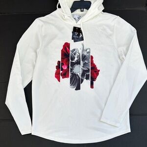 G by Guess Cream Hoodie